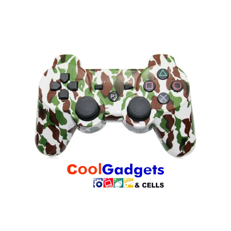 Controlador inalámbrico DUALSHOCK 3 Genérico - Verde Camuflajeado