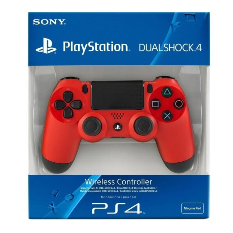 Controlador inalámbrico DUALSHOCK®4 - Red - Imagen 4