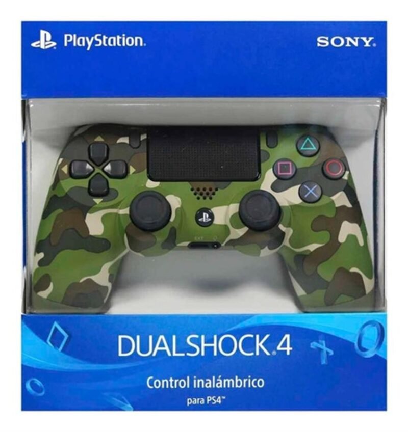 Controlador inalámbrico DUALSHOCK®4 - Green Camouflage - Imagen 3