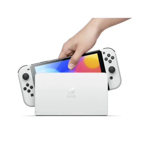 Consola Nintendo Swtich OLED Blanca Versión Japonesa - Imagen 2