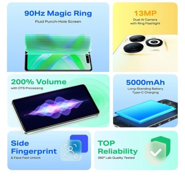 Infinix Smart 8, 128GB y 8 RAM - Imagen 4